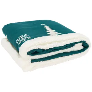 Safavieh Cedar Sherpa Throw