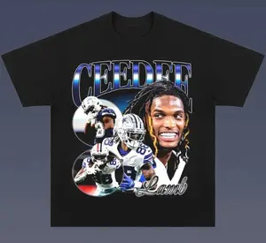 Youth And Adult #CEEDEELAMBBB Vintage Graphic Tee, Streetwear, Game Day Shirt, Sports Legends Tee, Gift for fan CEEDEE LAMB