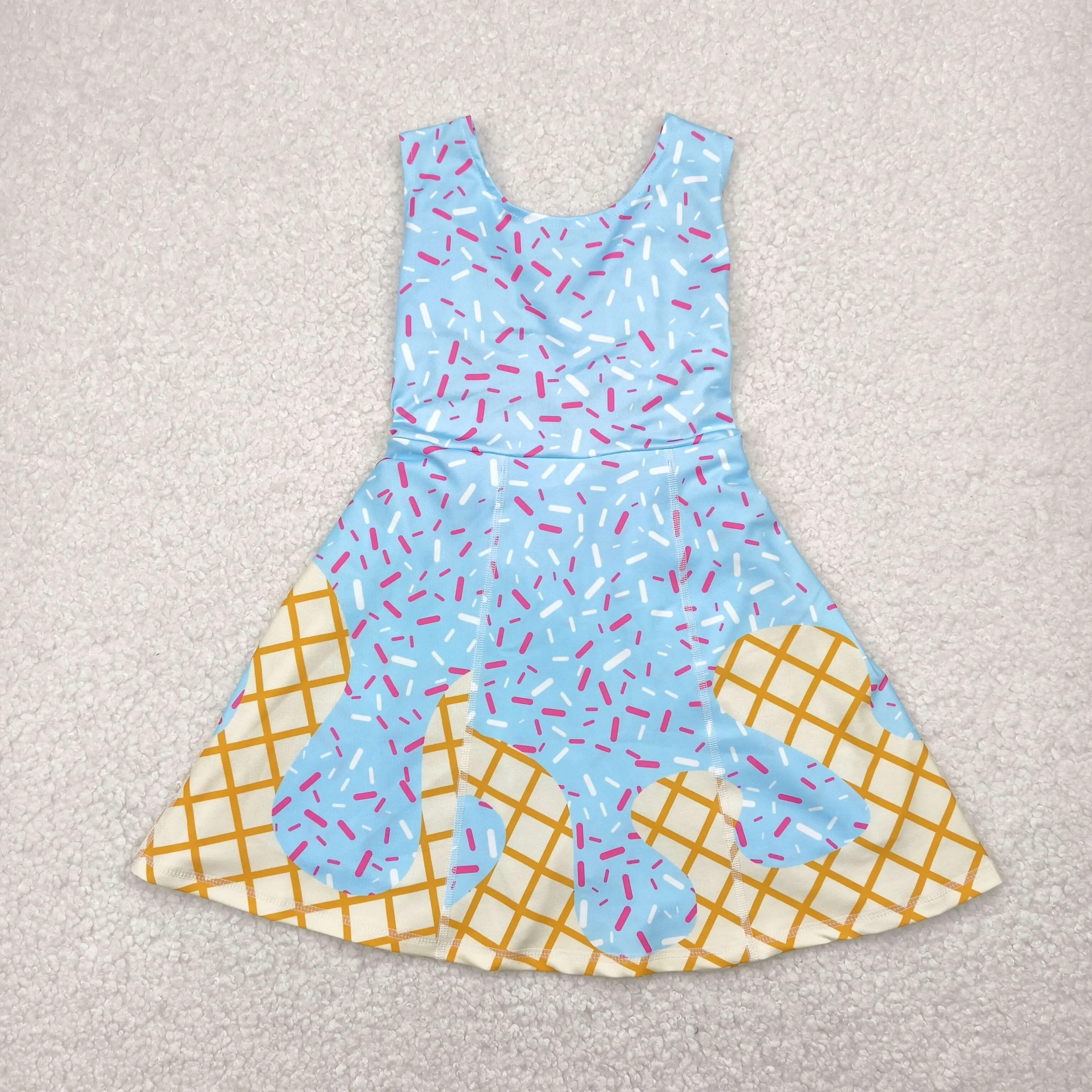 white christmas dresses Ice Cream Social Birthday Dress main image 1