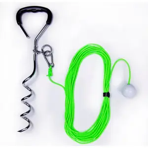Golf Swing Trainer Tool for Clubs, Drivers & Irons - Backyard Practice Golf Accessories with Real Ball, 50ft Ball Flight Feedback fathersdaygiftideas