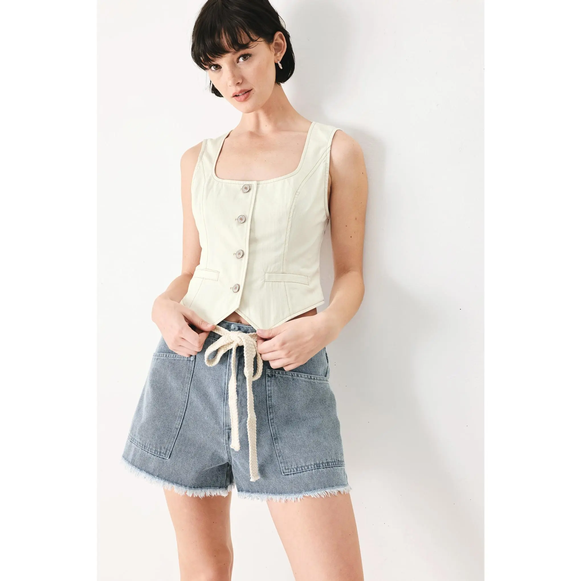 POWER SOFT WOVEN VEST