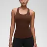 CRZ YOGA Butterluxe Workout Tank Tops for Women Built in Shelf Bras Padded - Racerback Athletic Spandex Yoga Camisole