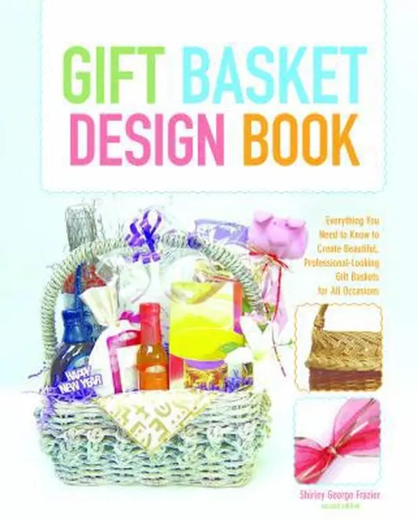 USED Book - Gift Basket Design Book: Everything You Need To Know To Create Beautiful, Professional-Looking Gift Baskets For All Occasions by Shirley Frazier (Paperback) - english