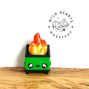 Smiley Dumpster Fire Clicker Smiley Dumpster Fire Clicker