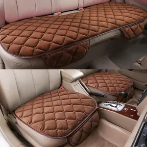 Car Seat Cover, 3 Counts/set Breathable Car Seat Protector, Car Seat Protective Pad, Universal Car Interior Accessories for Front & Rear Seat, Truck Cushion Protector