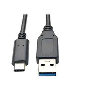 Eaton Tripp Lite series USB-C to USB-A Cable (M/M), USB 3.2 Gen 1 (5 Gbps), Thunderbolt 3 Compatible, 3 ft. (0.91 m)