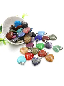 8-Piece Multicolor Heart Crystal Set, Perfect Gift for Valentine's Day & Mother's Day, Ideal DIY Jewelry Decoration, Crystal Heart Decorations, Crystal Home Decor