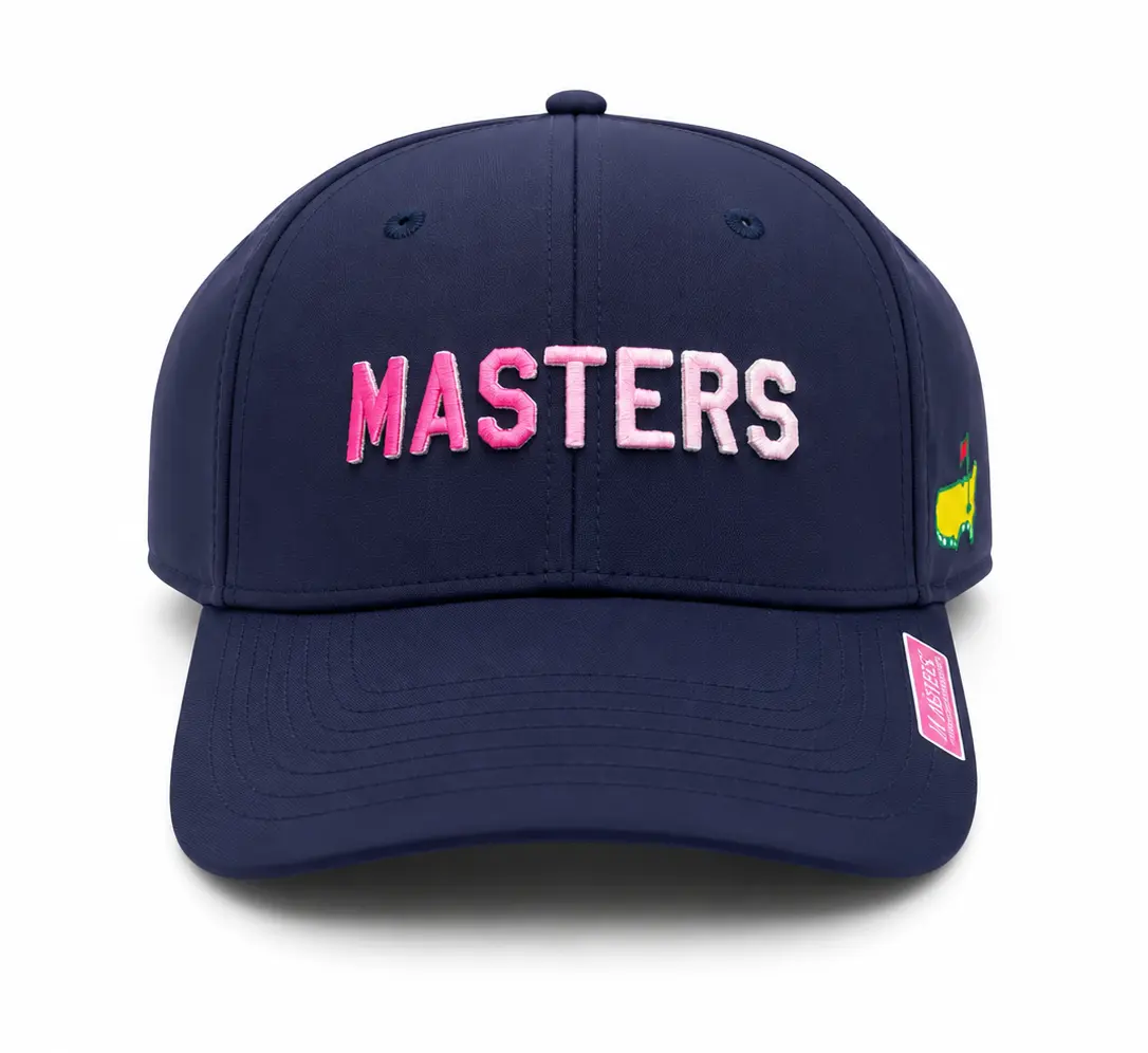 2026 Masters Ladies' Fit Navy & Pink Golf Style Hat - Official Golf Tournament Accessory, New With Tags, Golf Style Hats