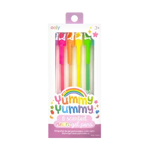 Yummy Yummy Scented Gel Pens - Neon - Set of 6