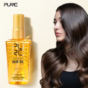 PURC Argan Hair Serum Oil Repair Frizz Dry Damaged Scalp Treatments Smoothing Nourishing Improvement Hair Serum Care Products