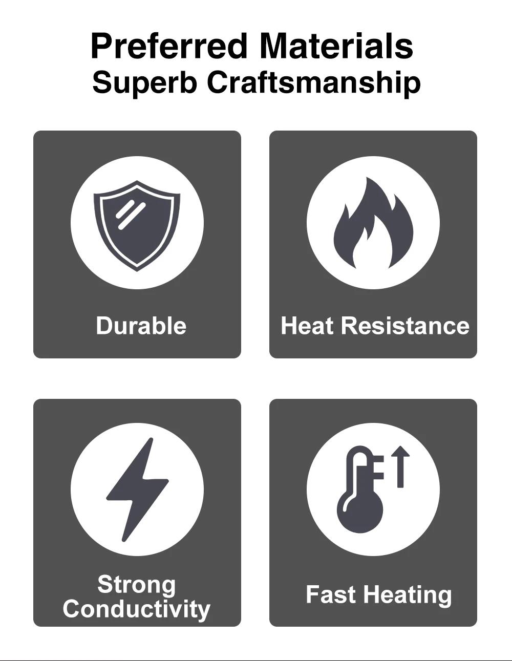 MK8 Nozzle for Ender 3 V2 CR10 Ender 5 3D Printer Replacement Part