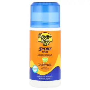 Banana Boat Sport™ Ultra, Sunscreen Lotion Roll-On, SPF 60+, 2.5 fl oz (75 ml)