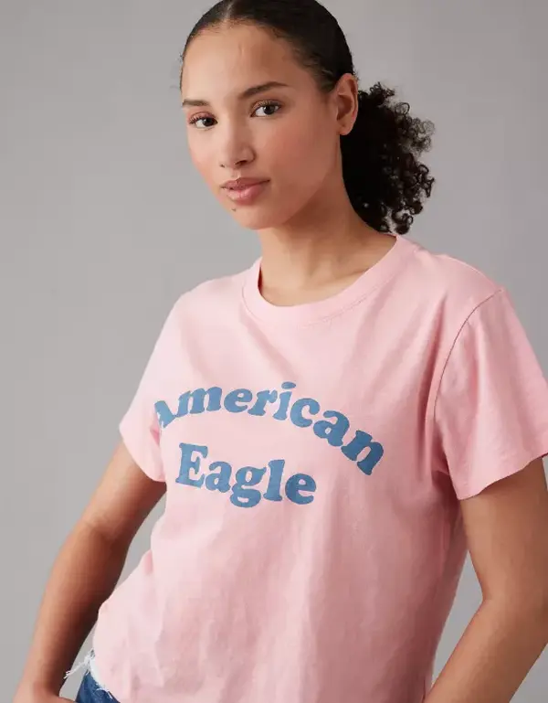 American Eagles Graphic T-Shirt, Sleeve Graphic Tee, Graphic T-Shirt