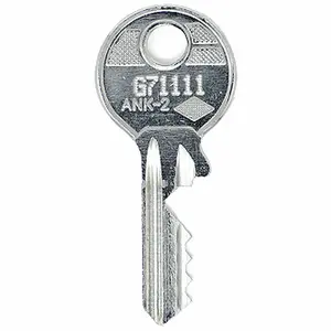 Ahrend G75117 Replacement Key