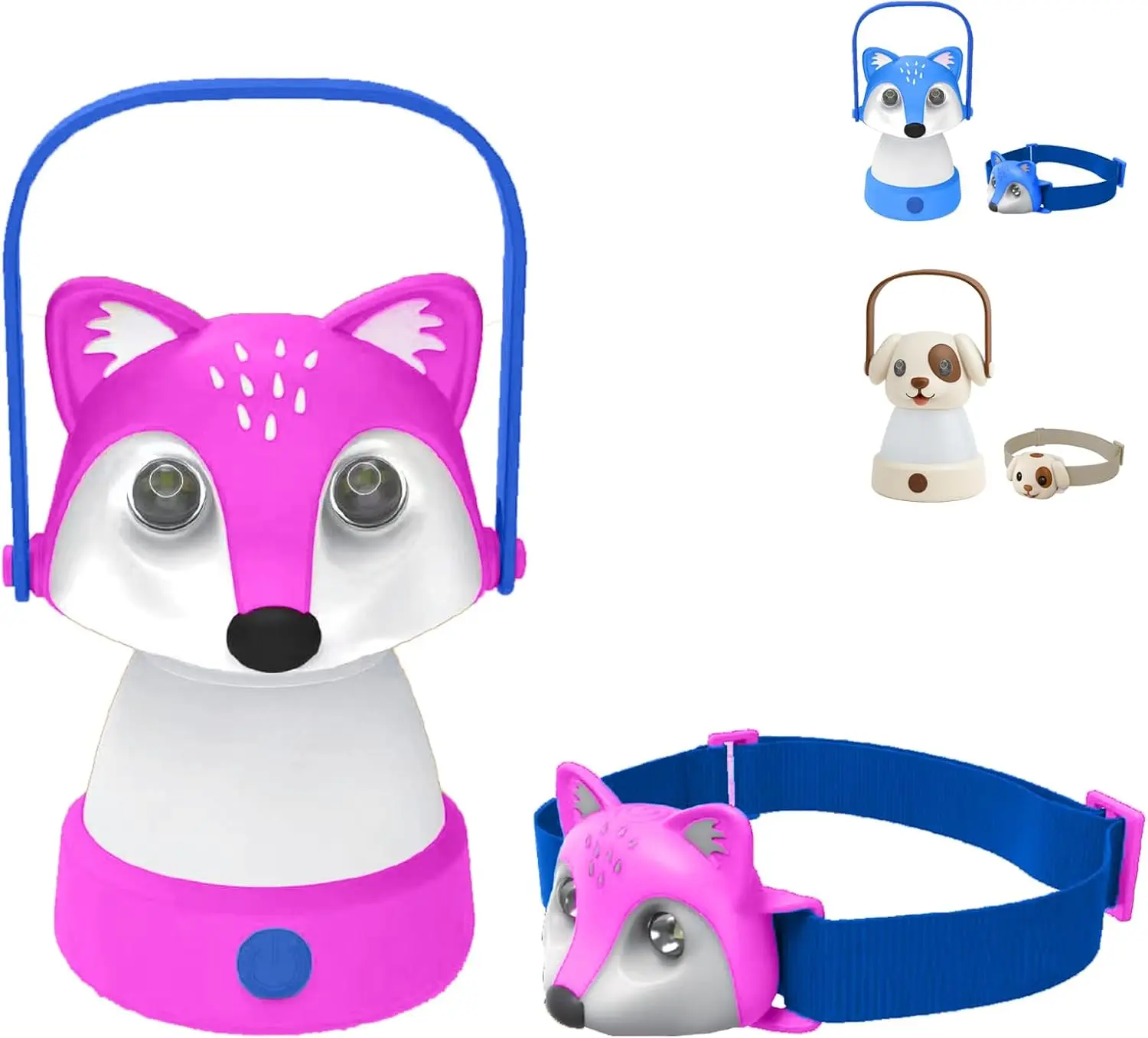 Kids Camping Essentials – LED Kids Lantern and Rechargeable Kids Headlamp Set | Multiple Purposes Kids Nightlight/Flashlight Toys –Holiday, Halloween N Birthday Gifts for ToddlersGift.