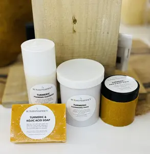 Butler Pharmacy Turmeric Cleansing Bundle (4 Products) Skincare Therapy Comfort Skin Repair