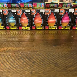Schylling Needoh Nice Cream Cones New Stress Relief Fidget Toy, Anxiety Relief Product, Durable Silicone, Portable Tactile Stress Toy, $65 Each