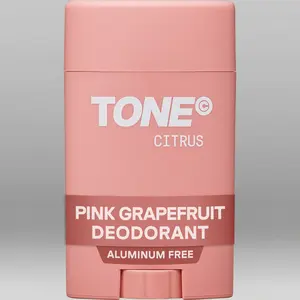 Tone Citrus Deodorant - 48-Hour Odor Protection, Aluminum-Free Deodorant - Shea Butter, Coconut Oil, Probiotics, Clean Formula For Fresh Citrus Scent, 2.65 oz