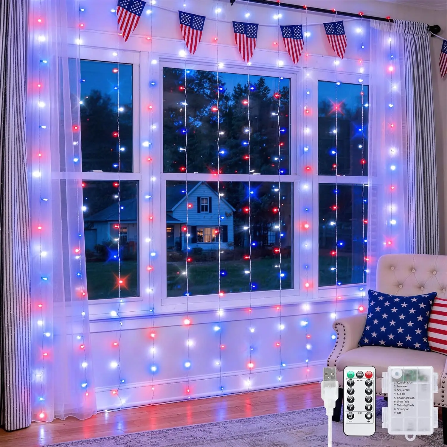 Red White and Blue