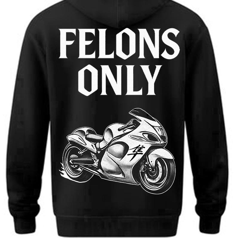 Hayabusa Gen 2 1300cc Champion Hoodie - Refined Power S7000 Fleece, High-Definition Graphic, Unisex Fit, Fade-Resistant Print