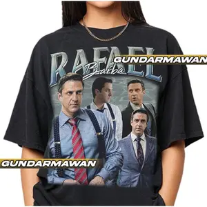 Rafael Barba Vintage T-Shirt, law order bootleg tee, Elliot Stabler, Olivia Benson, tv series shirt