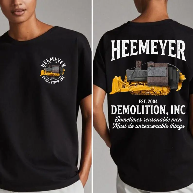 Heemeyer Demolition Inc Shirt, Vintage Graphic Tee, Killdozer Est 2004 Tee, Heavy Equipment Shirt