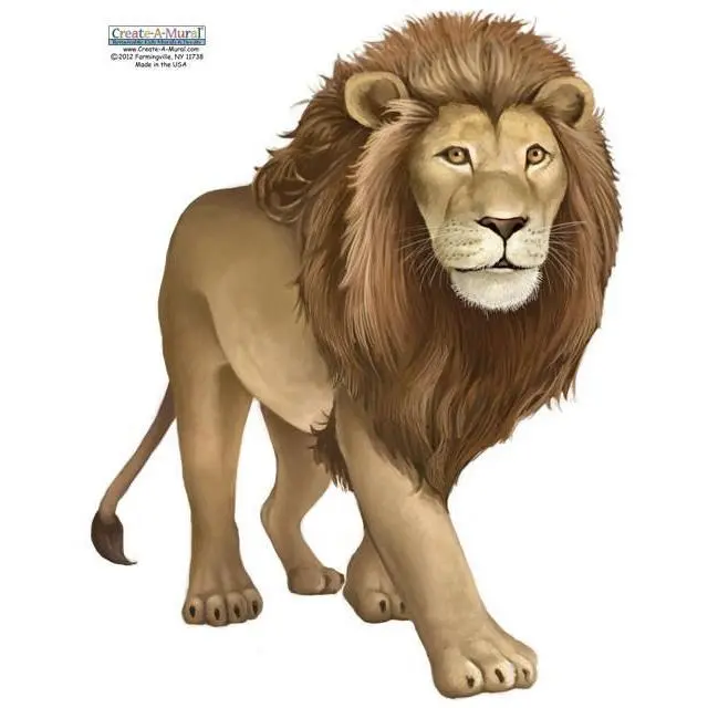 Lion Wall Mural