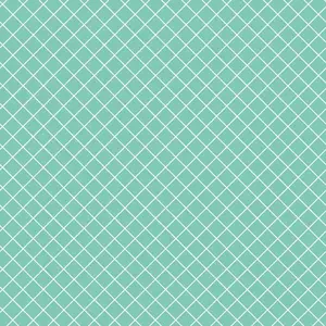 Grid Mint Quilting Cotton Fabric