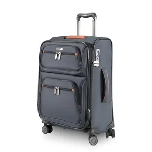Ricardo Beverly Hills Montecito 3.0 Softside Expandable Suitcase with Wheels and TSA Lock, 21 Carry-on