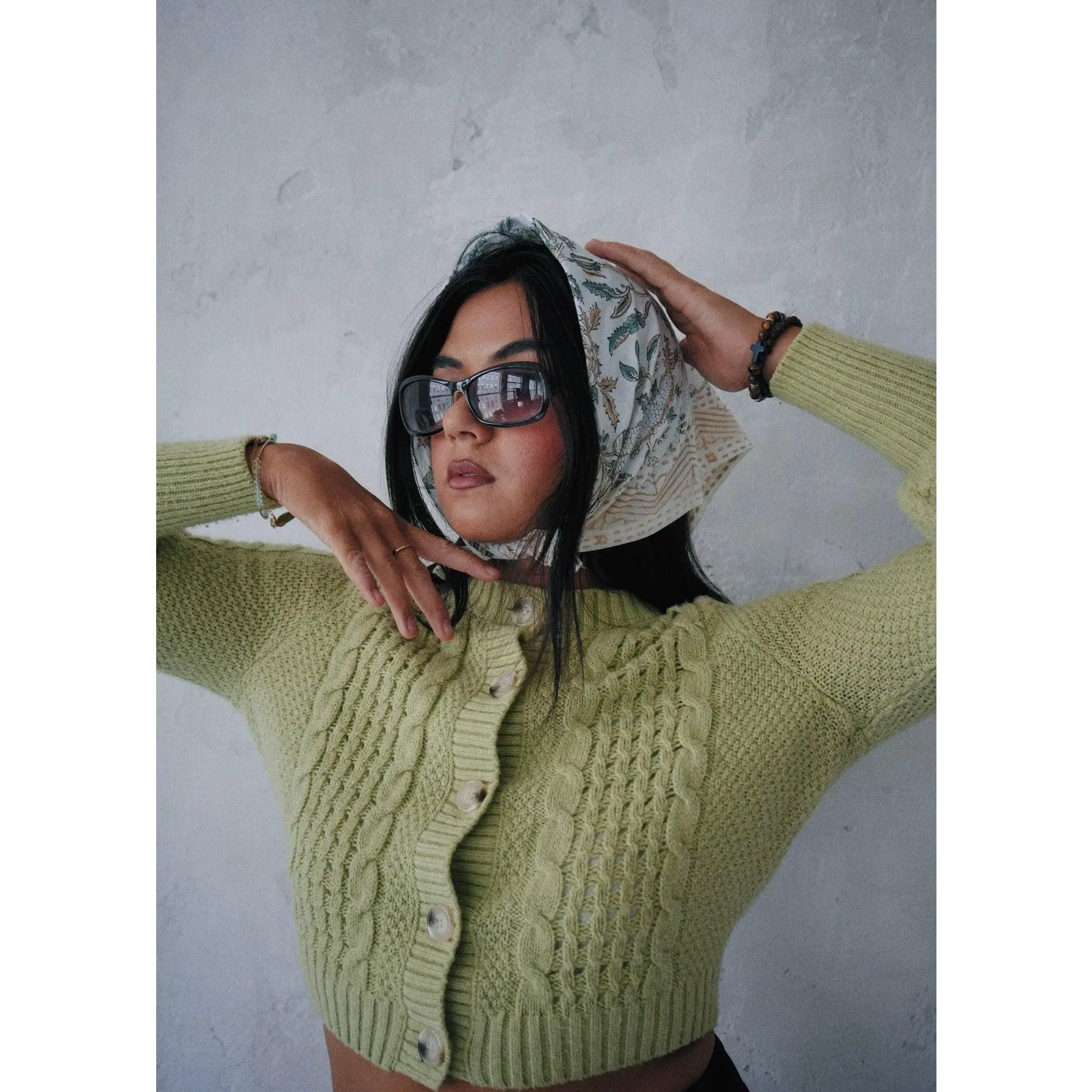 Evergreen - Kalamkari Bandana