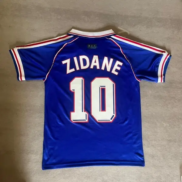 [FULL PRINT] Retro Zinedine #10 1998 Jersey