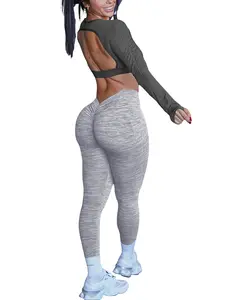 Women's Solid Color Sports Leggings, Casual Comfy Breathable Skinny Pants, Skinny Yoga Bottoms for Yoga Gym Workout Running, Ladies Sportswear for All Seasons