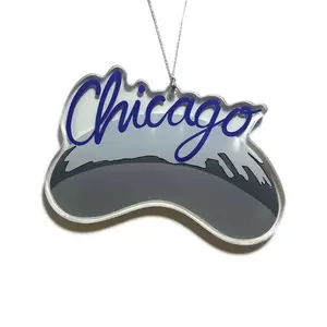 Chicago Bean Ornament