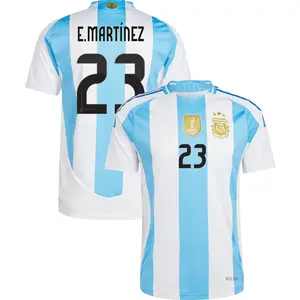 2024 Argentina E. Martinez Home Jersey, 23 Emiliano Martinez Argentina Home Jersey