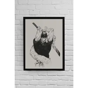 Toji Fushiguro Jujutsu Kaisen Sorcerer Killer Zenin Clan Anime Lover Gift Anime Wall Decor JJK Art Manga Anime Print