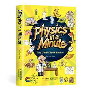 【FY BOOKS】Physics in a Minute – The Comic Book Edition | Fun & Educational Physics Book for Kids