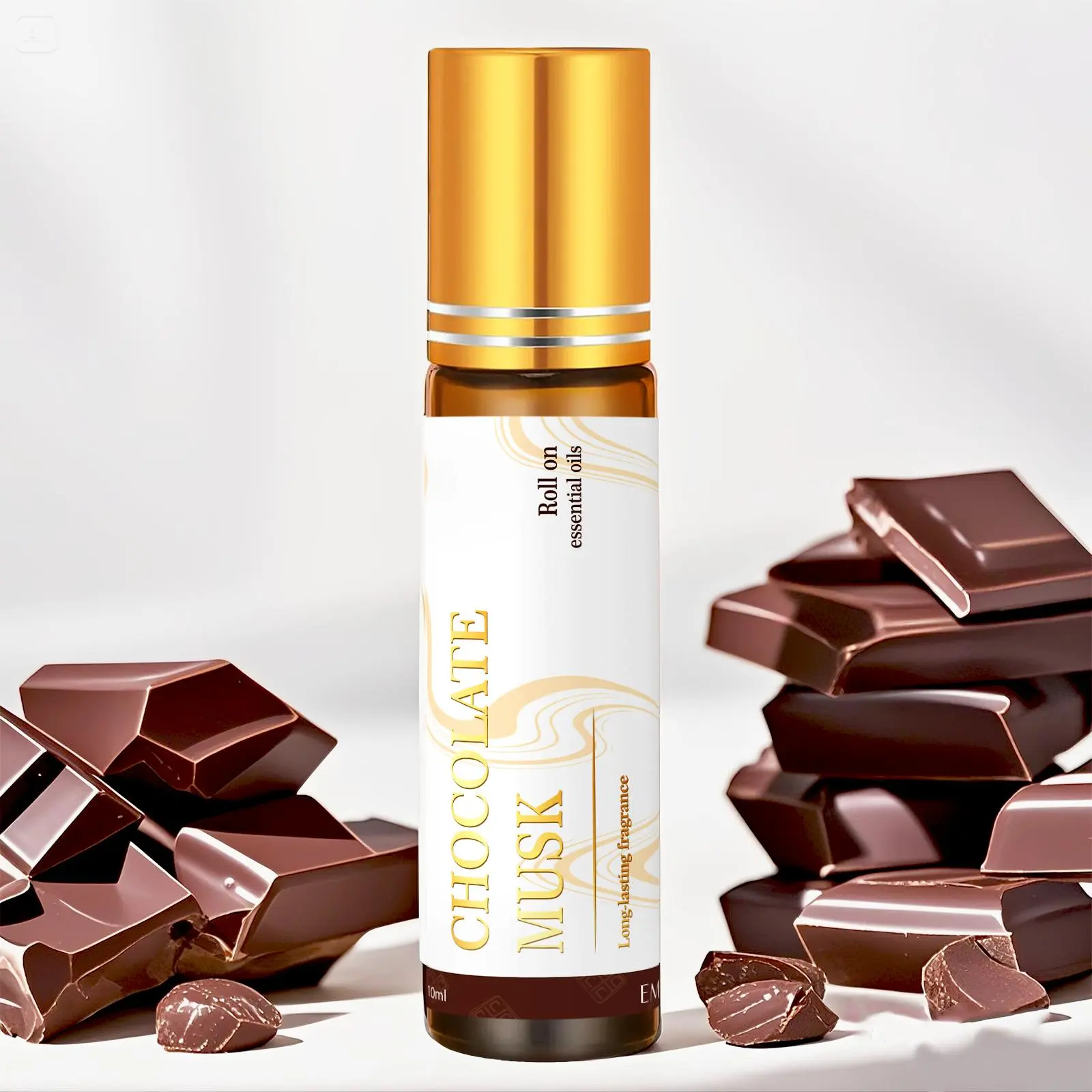 10ML Chocolate Scented Roll on Essential Oil, Aromatherapy essential oil, Alcohol-free Massage Oil with Lasting Fragrance, Perfect for Diffusers and DIY Projects, Healthcare, Diffuser Oil Refill