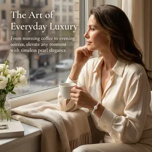 French Vintage-Inspired Pearl Bracelet — Light Luxury, Niche Design, and Refined Elegance; A Versatile, High-End Beaded Accessory