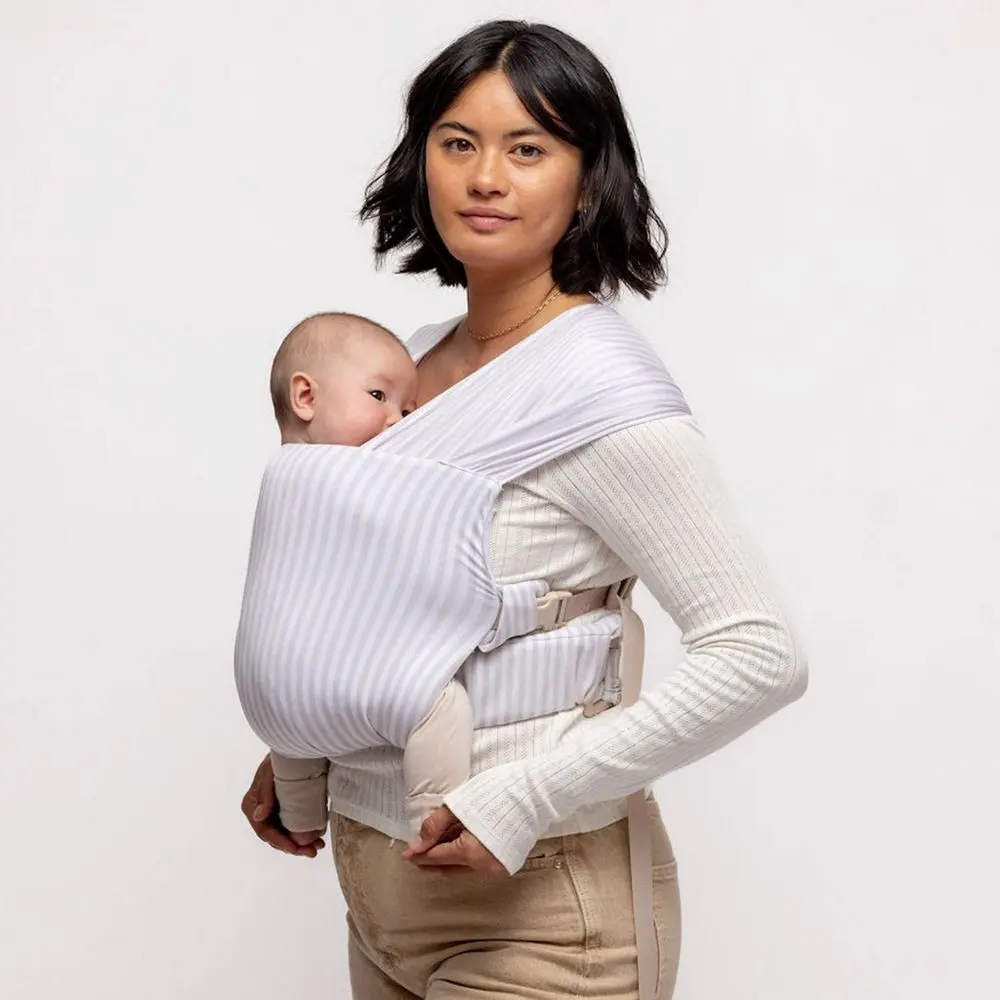 Wildbird Aerial Buckle Baby Wrap - 0-6 Months - XS-XL - Swan