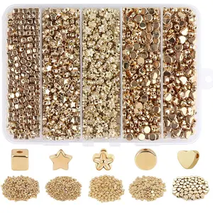 Multicolor Spacer Beads Set for Bracelet Making, Soft Clay Jewelry Kit, Beginner Friendly Birthday Party Gift, DIY Craft Supplies