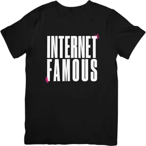 "Internet Famous" Icon Logo Tee