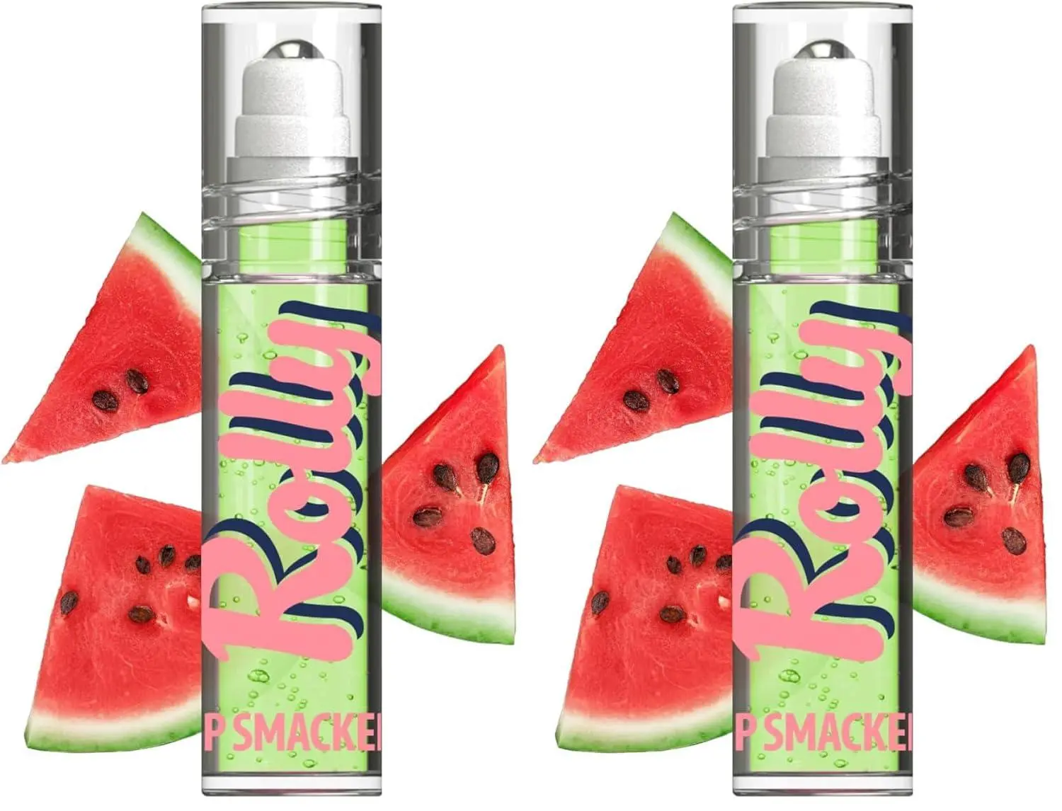 Lip Smacker Rolly Lip Gloss, Classic Roller-Ball Design for a Cooling Sensation, Hydrating & Moisturizing Shine - Strawberry