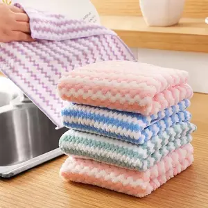 Kitchen Cleaning Cloths - Soft Anti-Grease Dish Rag Towels