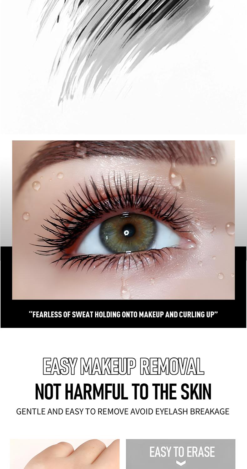 2-Pack Viral Mascara – Get Long, Full, Curled Lashes in Seconds, Waterproof & Smudge-Proof | Effortless Everyday Quick Makeup