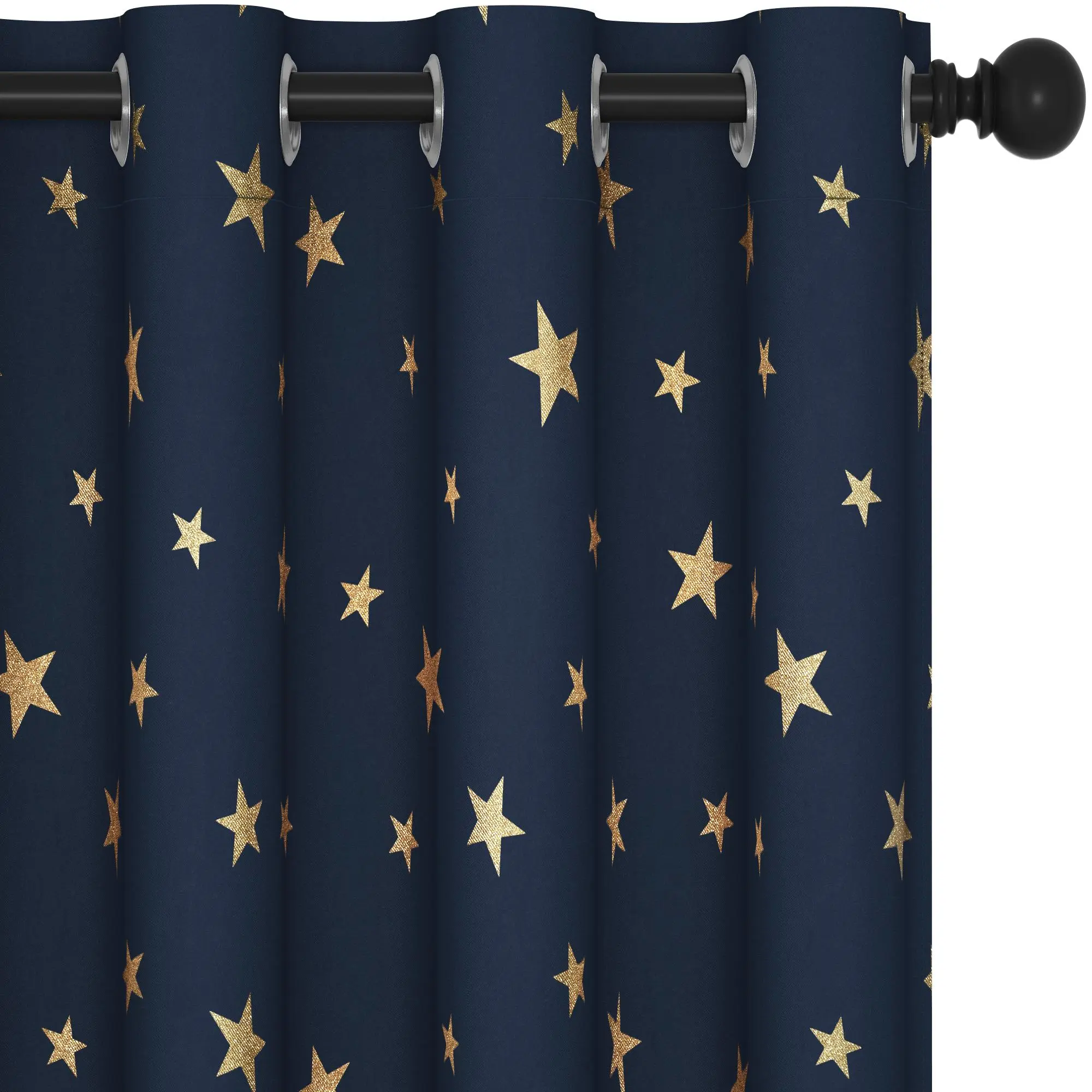 Navy Blue-Golden Star