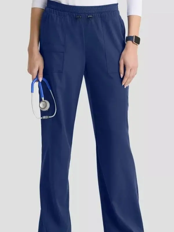 Grey's Anatomy by Barco Spandex STRETCH Nina Women's 7-Pocket Wide Leg Scrub Pants