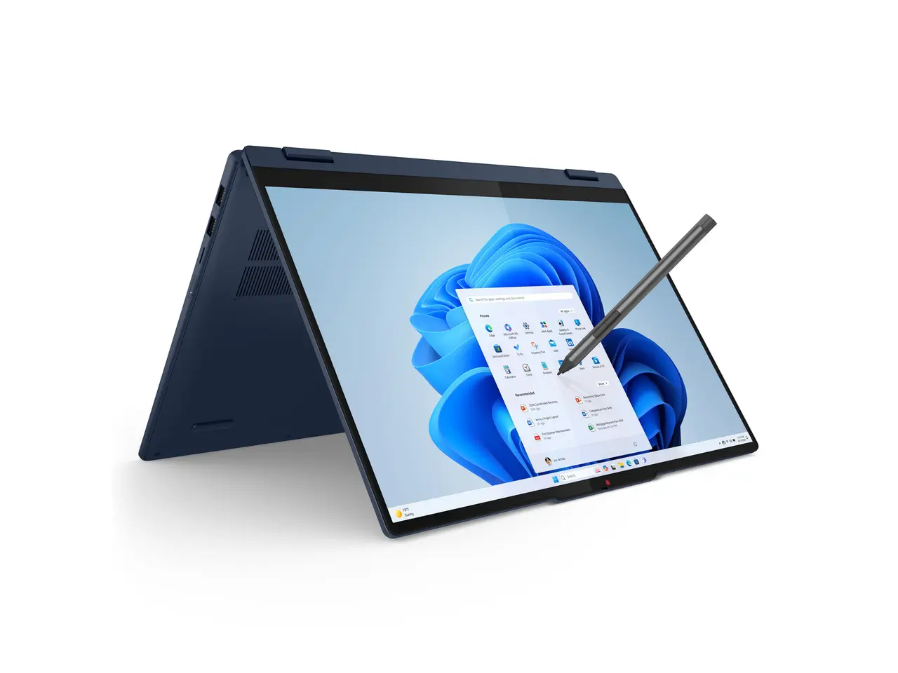 Lenovo IdeaPad (with Pen) 5i 16-inch 2-in-1 Touchscreen laptop, Intel Core Ultra 7 255U, 16GB RAM, 512GB NVMe SSD, Windows 11 Home WUXGA 1920 x 1200, 83KS001MUS