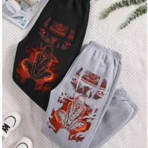 Naruto Itachi Unisex Anime Print Sweatpants, Anime Color Sweatpants, Trendy Top Sweatpants, Unisex Cotton Graphic Casual Sweatpants, Gift For Fan, Men and Women, Best Gift