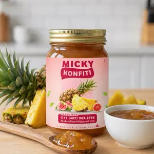 Micky Konfiti Anana Fusion Snack - Unique Blend of BON Konfiti & KONFIT for Versatile Taste Experience - Flavor
