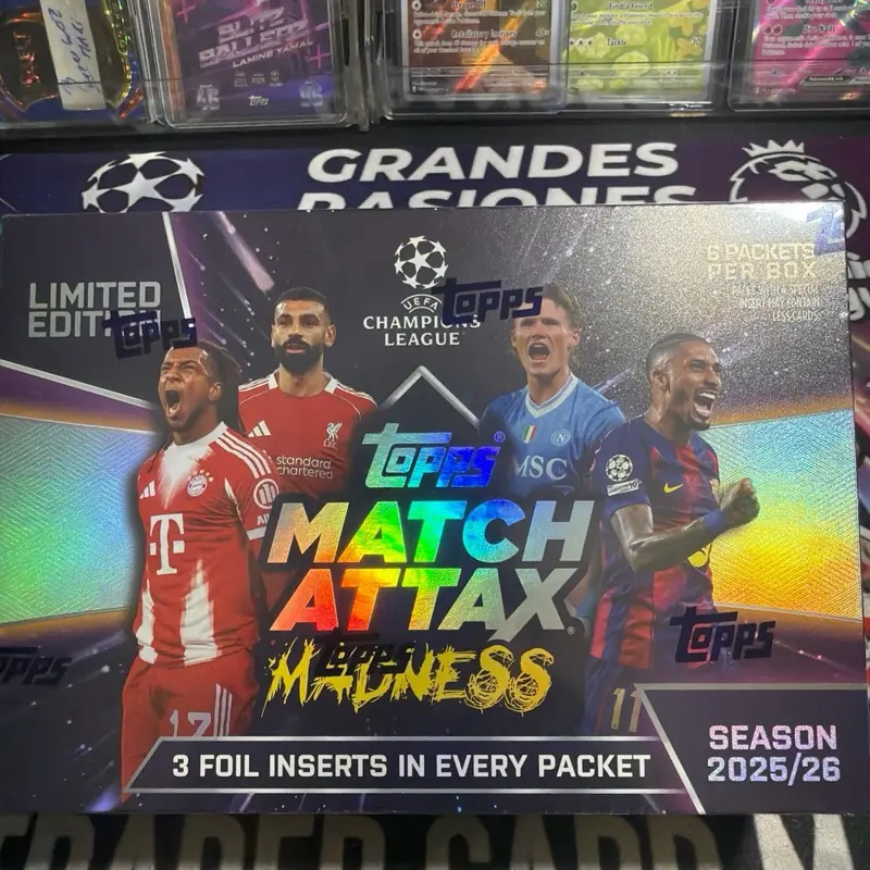 ️Topps Match Attax UEFA Champions League 2025/26 Box 60 Cards Insert️